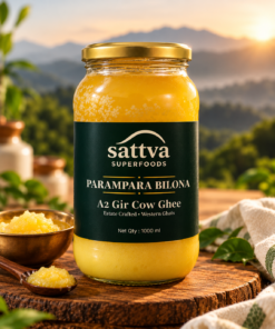 A2 Desi Gir Cow Cultured Ghee - 1000ml