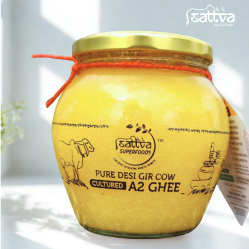 A2 Desi Gir cow Cultured Ghee (Premium Pack) - 500ml
