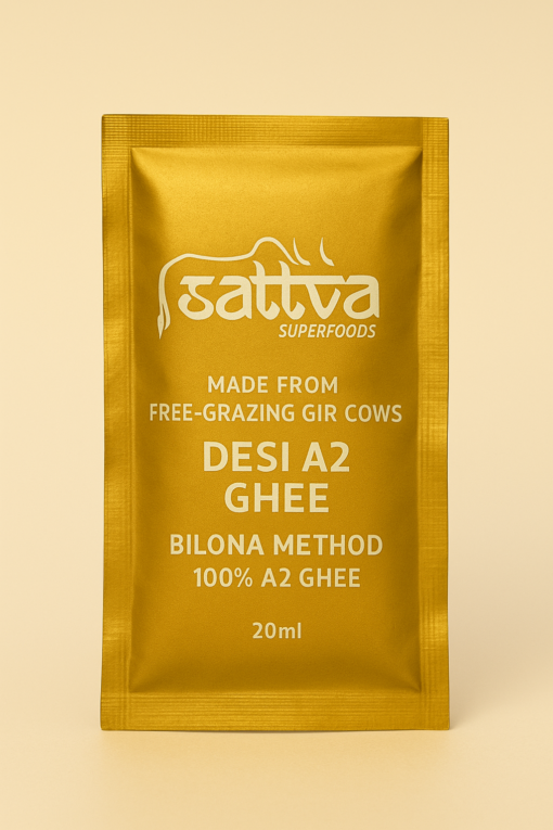 A2 Desi cultured ghee Free sample -20ml